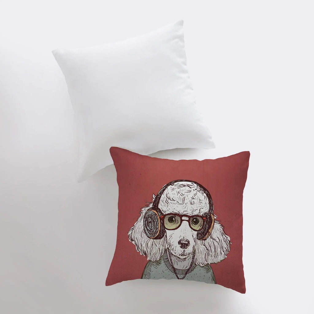 Poodle | Pillow Cover | Throw Pillow | Home Decor | Accent Pillows For Bed | Best Place to Buy Throw Pillows | Cool Throw Pillows  | Gift UniikPillows