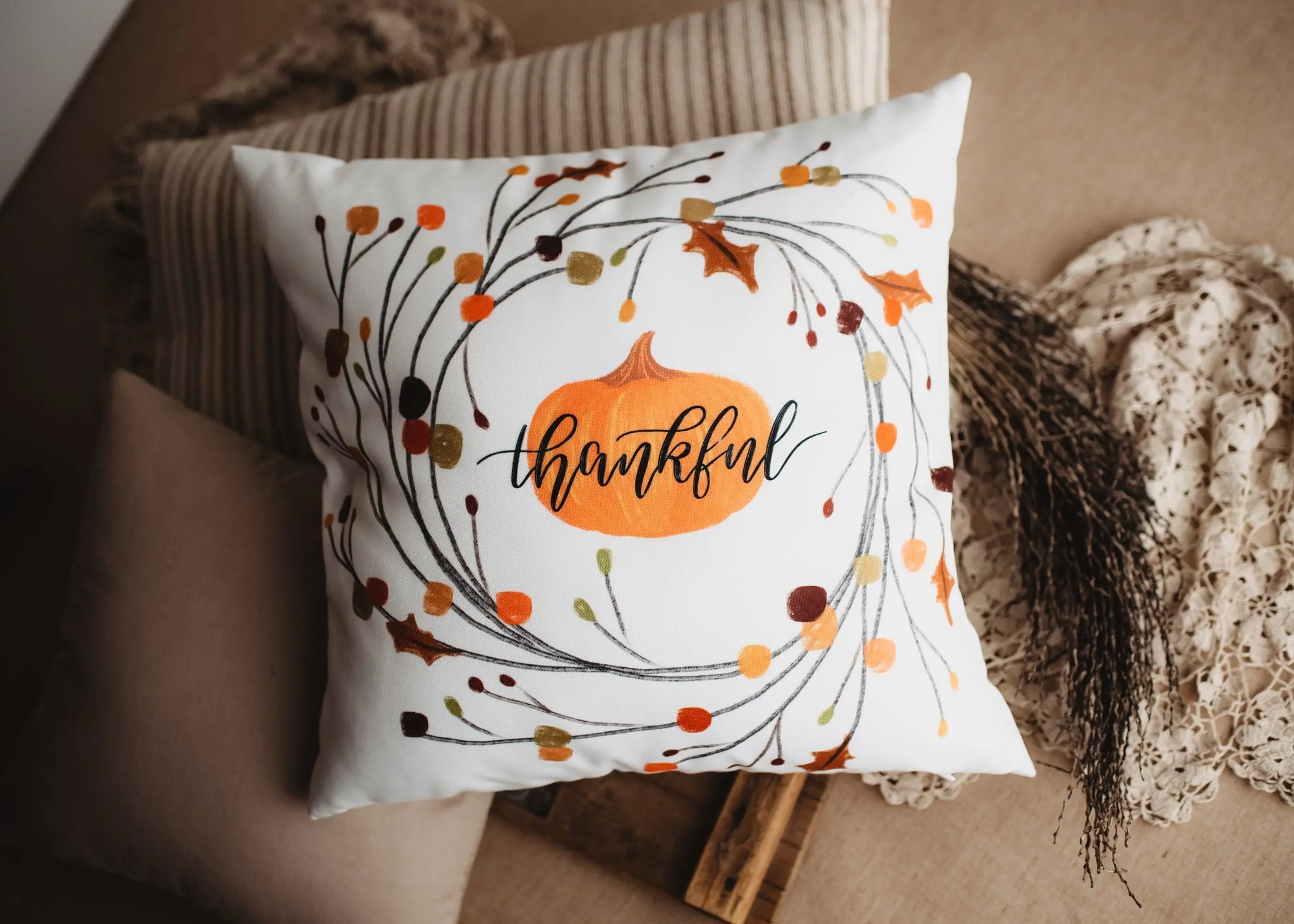 Fall lumbar throw pillows best sale