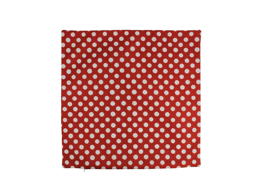 Red and white Small Polka Dots |  Pillow Cover | Solid Accent Pillows | Polka Dot Pillow | Home Pillow Cover | Red Throw Pillows | Color UniikPillows