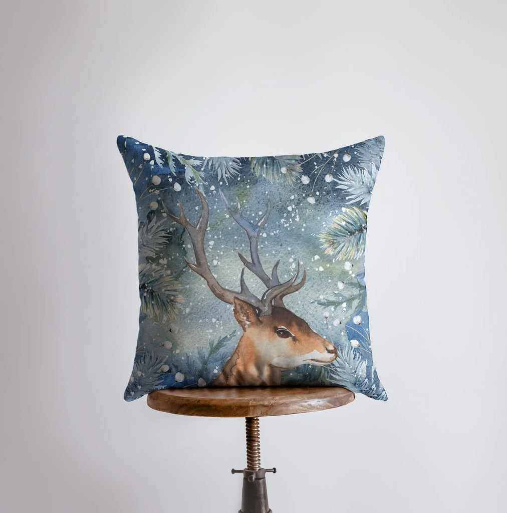 Reindeer Horns | Throw Pillows | Christmas Pillow | Decorative Pillows for Couch | Home Decor Christmas | Decor Pillows for Couch | Christmas Gift UniikPillows