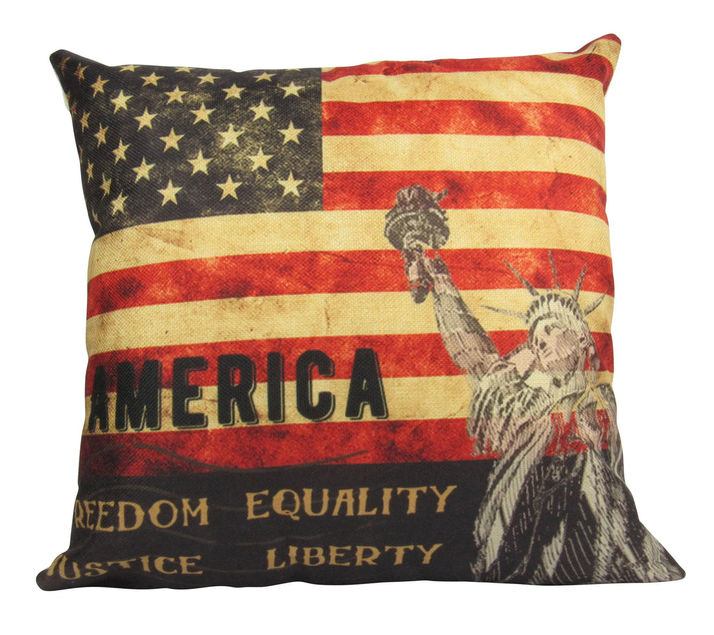 Statue of Liberty | Pillow Cover | Throw Pillow | Home Decor | Decor Rustic | Home Decor Ideas | Gifts For Travelers | Dad Gift | Gift Idea UniikPillows