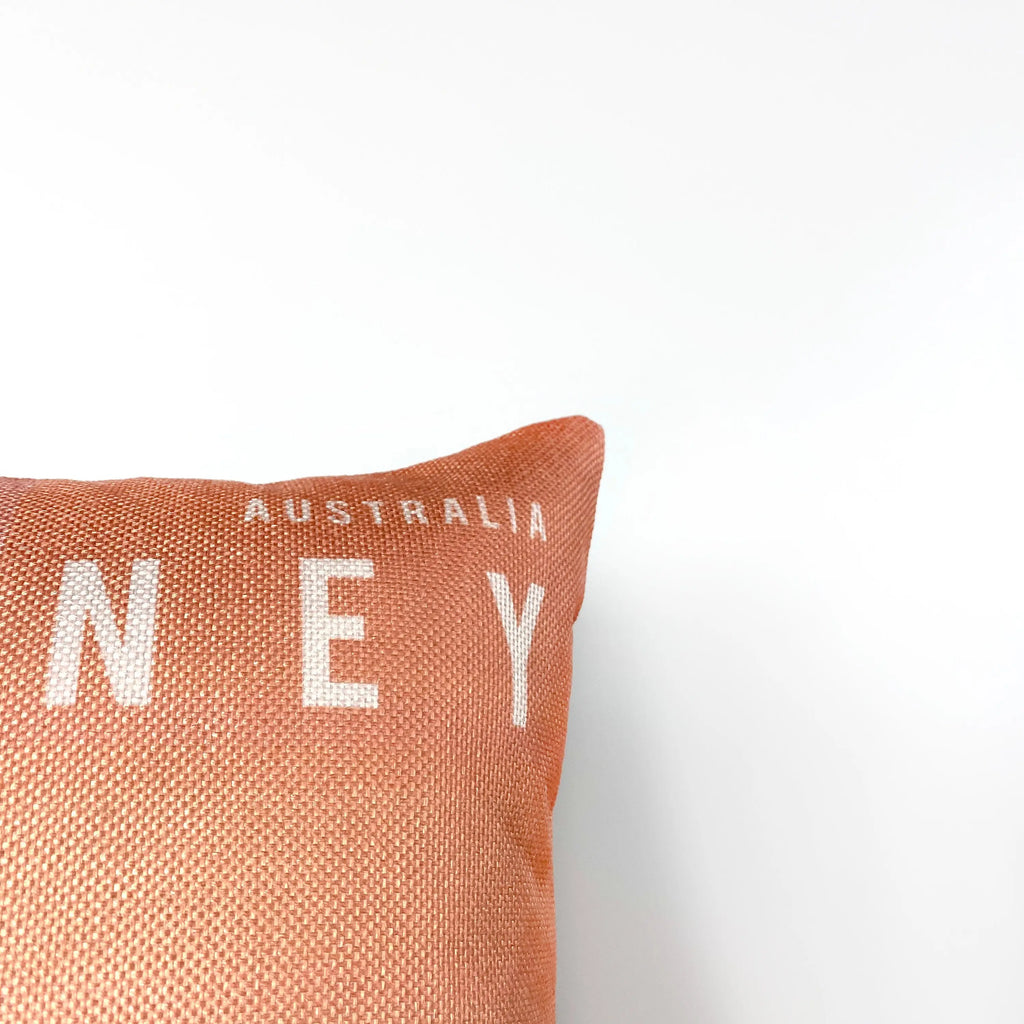 Sydney | Adventure Time | 12x18 | Pillow Cover | Wander lust | Throw Pillow | Travel Decor | Travel Gifts | Gift for Friend | Gift for Women UniikPillows
