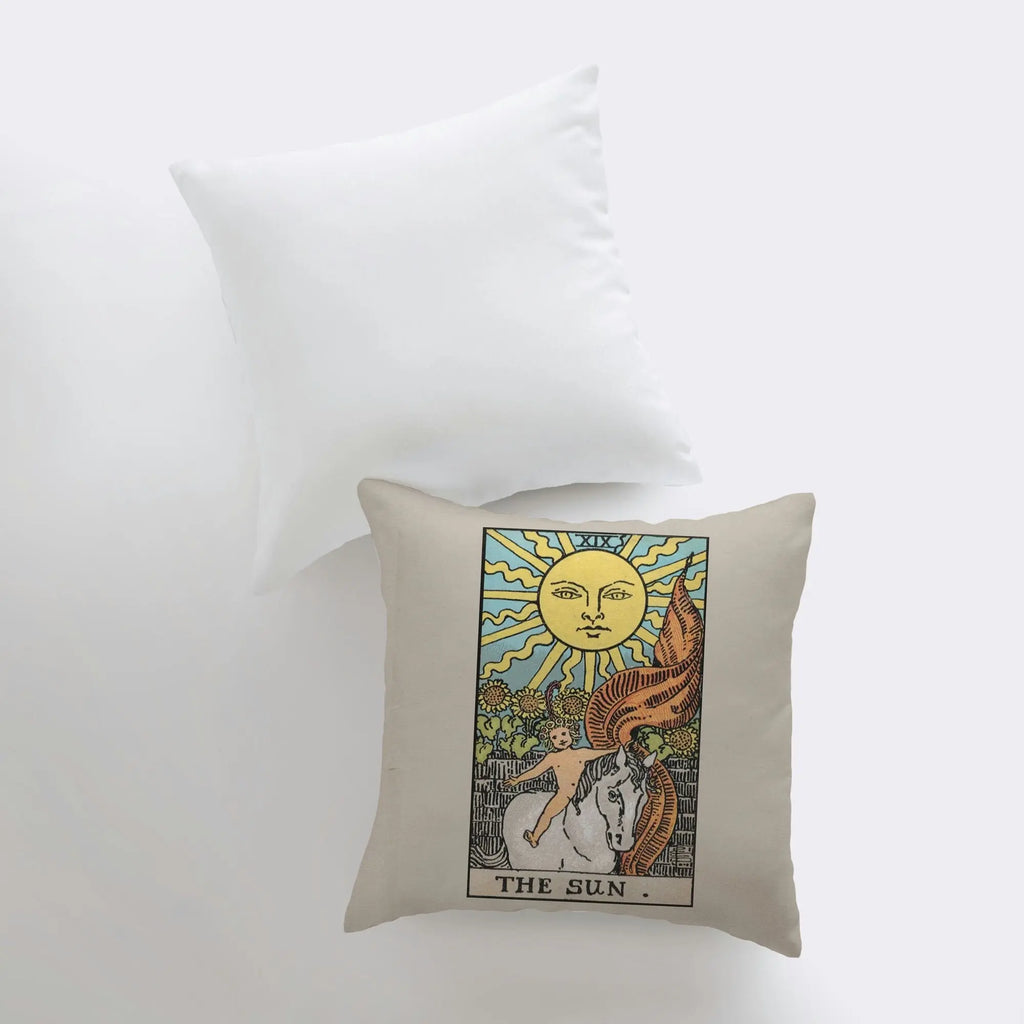 Tarot Card | The Sun | Zodiac | Astrology | Throw Pillow  | Map of the Stars | Home Decor | Room Decor | Astrology Sign UniikPillows