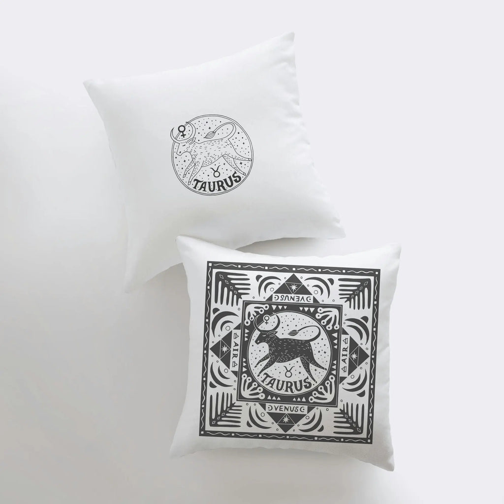 Taurus | Zodiac | Stars | Astrology | Throw Pillow  | Map of the Stars | Home Decor | Room Decor  | Astrology Sign UniikPillows