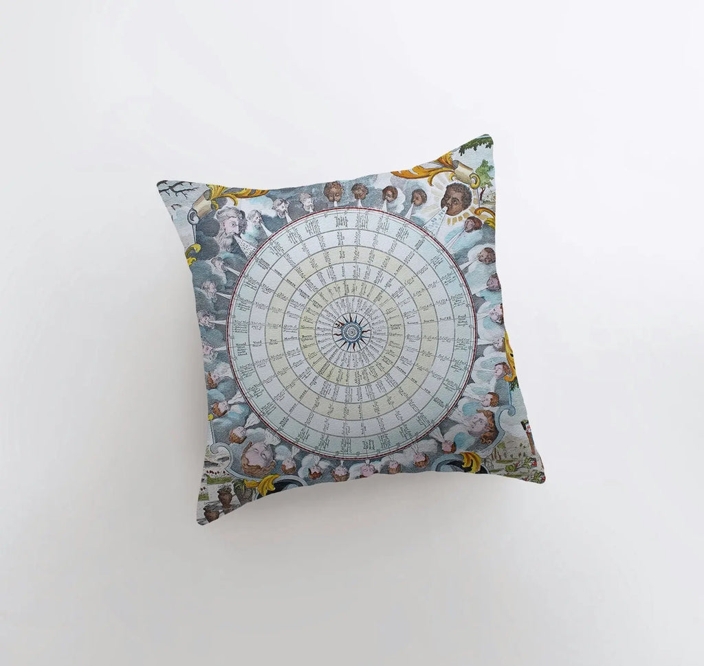 The Circle | Constellation | Throw Pillow | Planets Décor | Map of the Stars | Home Décor | Room Décor | Astrology Sign UniikPillows