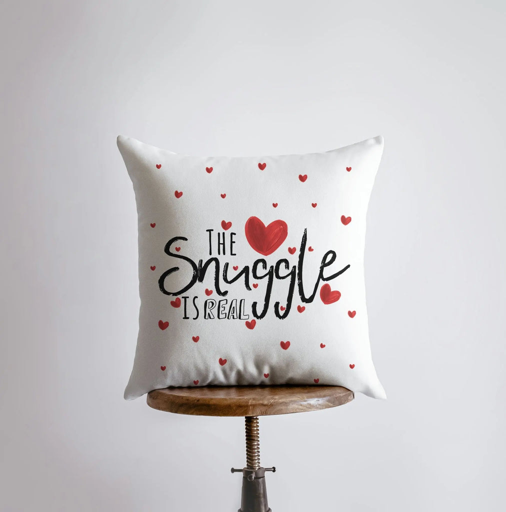The Snuggle is Real | Pillow Cover | Home Decor | Throw Pillow | Grandmother Gift | Mom Gift | Personalized Gift | Gift for Mom | Room Decor UniikPillows