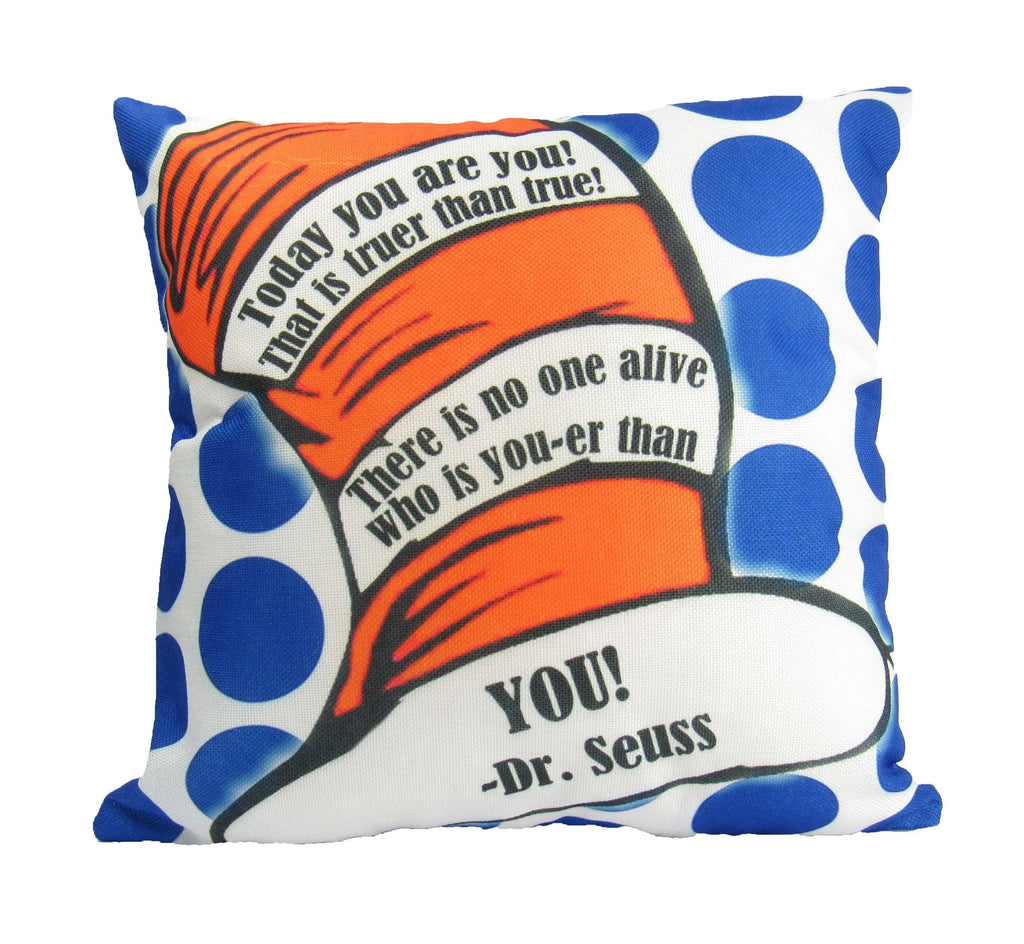 Today You Are You | Teachers Gift | | Fun Gifts | Pillow Cover | Home Decor | Throw Pillows | Happy Birthday | Kids Room Decor | Room Decor UniikPillows