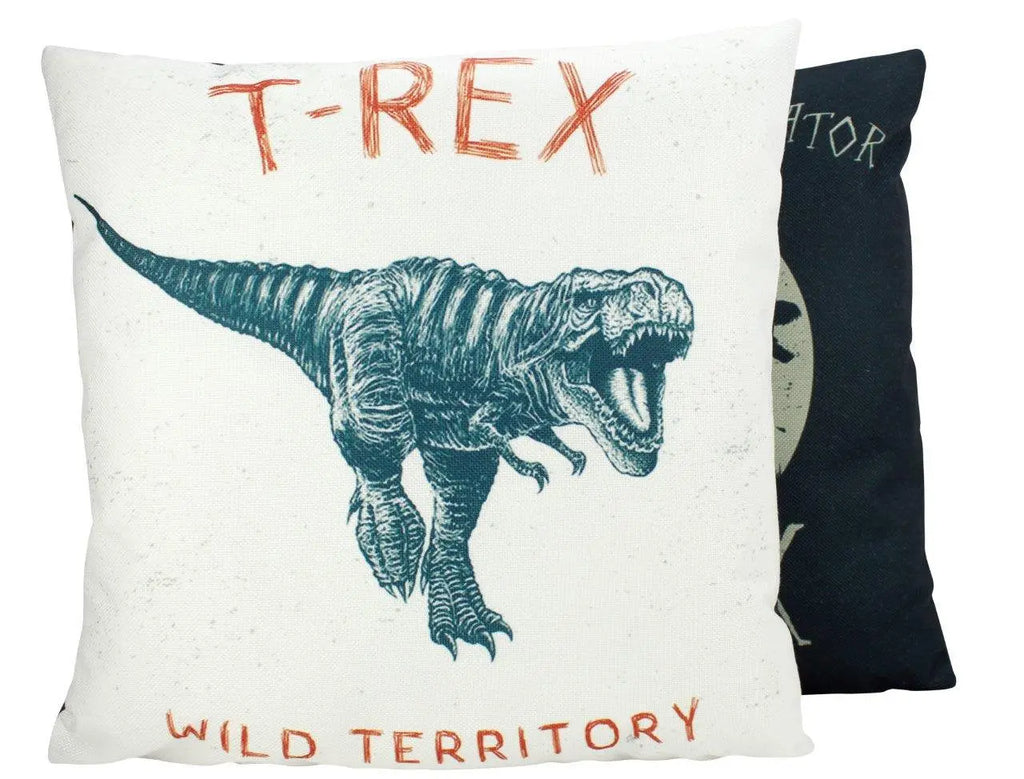 Trex | Dinosour | Tyrannosaur | Fun Gifts | Pillow Cover | Home Decor | Throw Pillows | Happy Birthday | Kids Room Decor | Room Decor UniikPillows
