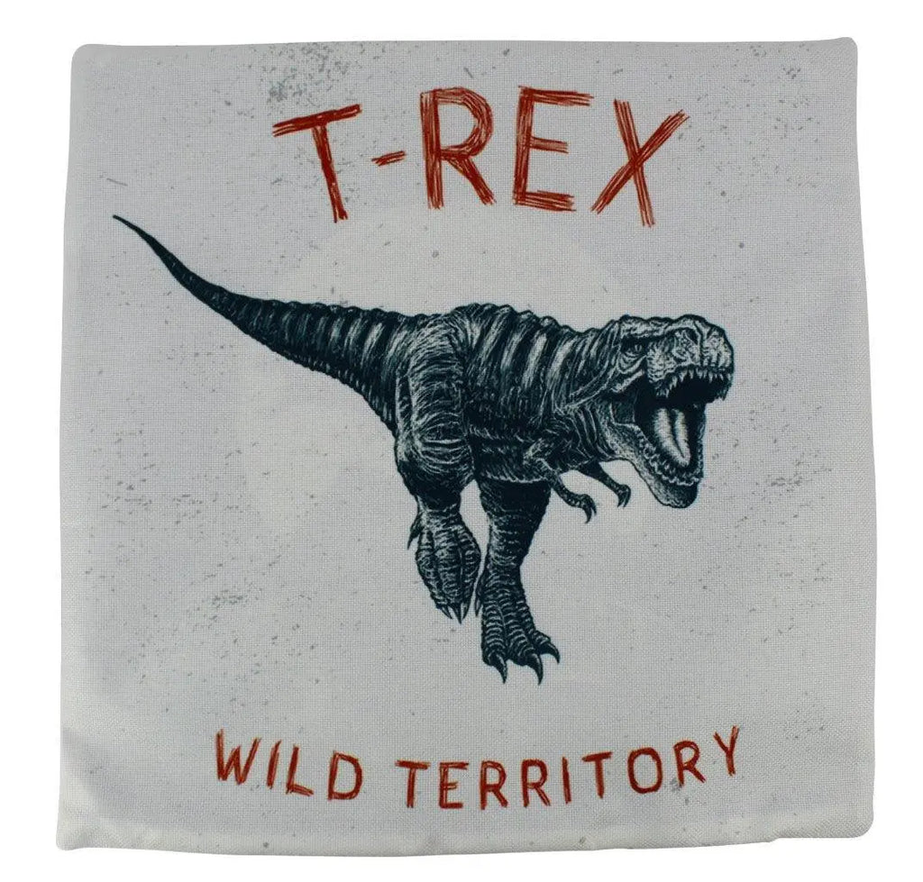 Trex | Dinosour | Tyrannosaur | Fun Gifts | Pillow Cover | Home Decor | Throw Pillows | Happy Birthday | Kids Room Decor | Room Decor UniikPillows