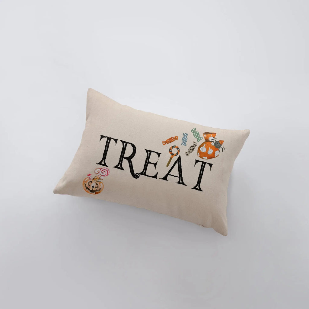 Trick or Treat Pillow Set | Fall Décor | Halloween Pillows | Halloween Décor | Fall Throw Pillows | Cute Throw Pillows UniikPillows