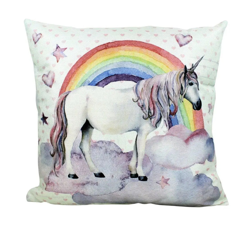 Unicorn | Rainbow | Magic | Unicorn Decor | Pillow Cover | Home Decor | Throw Pillows | Happy Birthday | Kids Room Decor | Room Decor UniikPillows