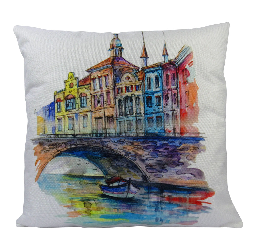 Watercolor Painting | Paris | Pillow Cover | Throw Pillow | Home Decor | Pillow Cover | Travel Gifts | Gift for Friend | Gifts for Women UniikPillows