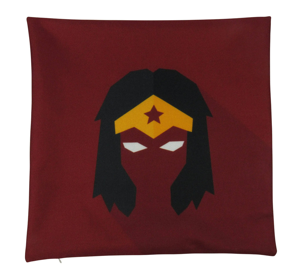 Woman Wonder | Superhero | Vector Art | Fun Gifts | Pillow Cover | Home Decor | Throw Pillows | Happy Birthday | Kids Room Decor | Kids Room UniikPillows