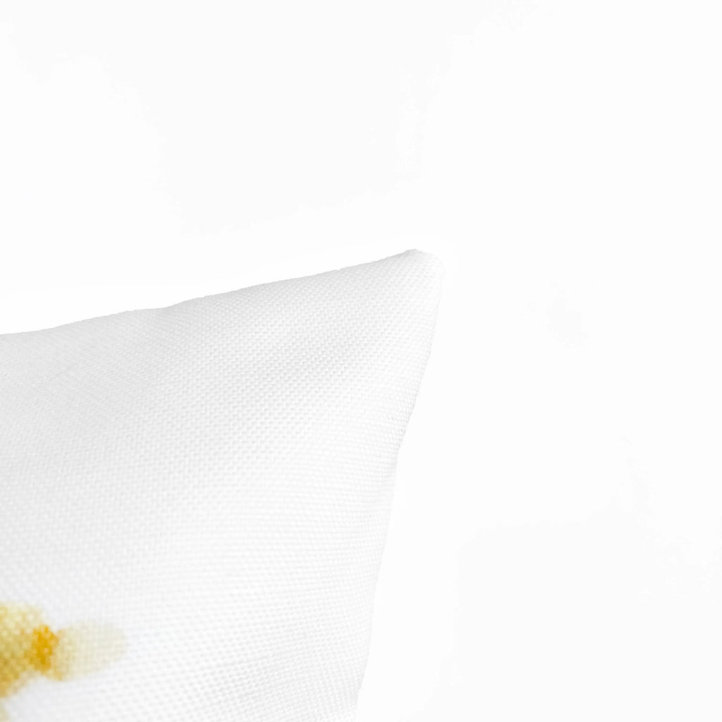 Yellow and White Flowers Spring | Spring Décor | Easter Decorative Pillows | Farmhouse Décor | Hand-Made Throw Pillows | UniikPillows UniikPillows