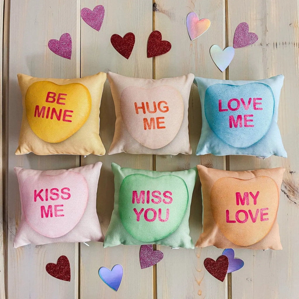 You're Sweet Valentines Candy | Pillow Cover | Throw Pillow | Love is Love | I Love You | Valentine Gifts | Room Decor | Bedroom Decor UniikPillows