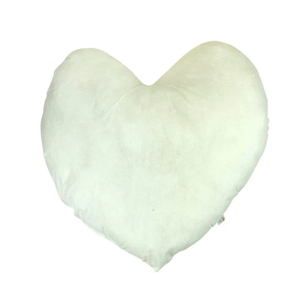 18"| 16" | 14" | 12"| 10" | 8 Heart Hypoallergenic Polyester Filled Pillow Insert UniikPillows