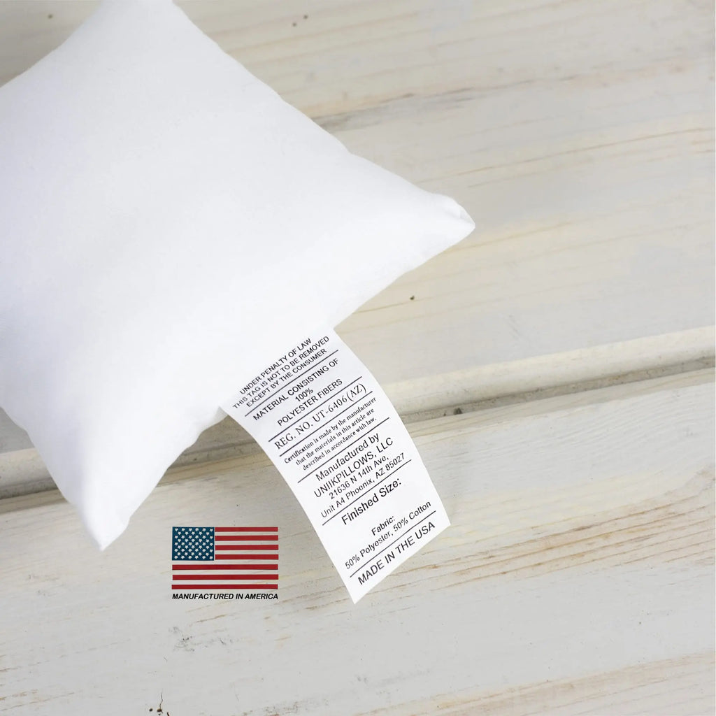 7x7 | Indoor Outdoor Hypoallergenic Polyester Pillow Insert | Quality Insert | Pillow Inners | Throw Pillow Insert | Square Pillow Inserts UniikPillows