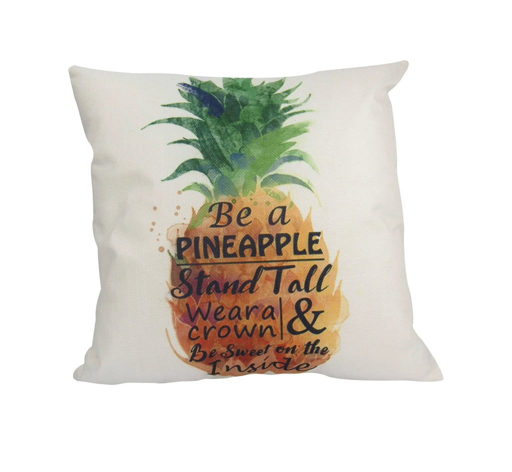 Be a Pineapple | Pillow Cover | Pineapple Gifts | Pineapple | Pineapple Decor | Pineapple Plant | Accent Pillow Covers | Throw Pillow Covers UniikPillows