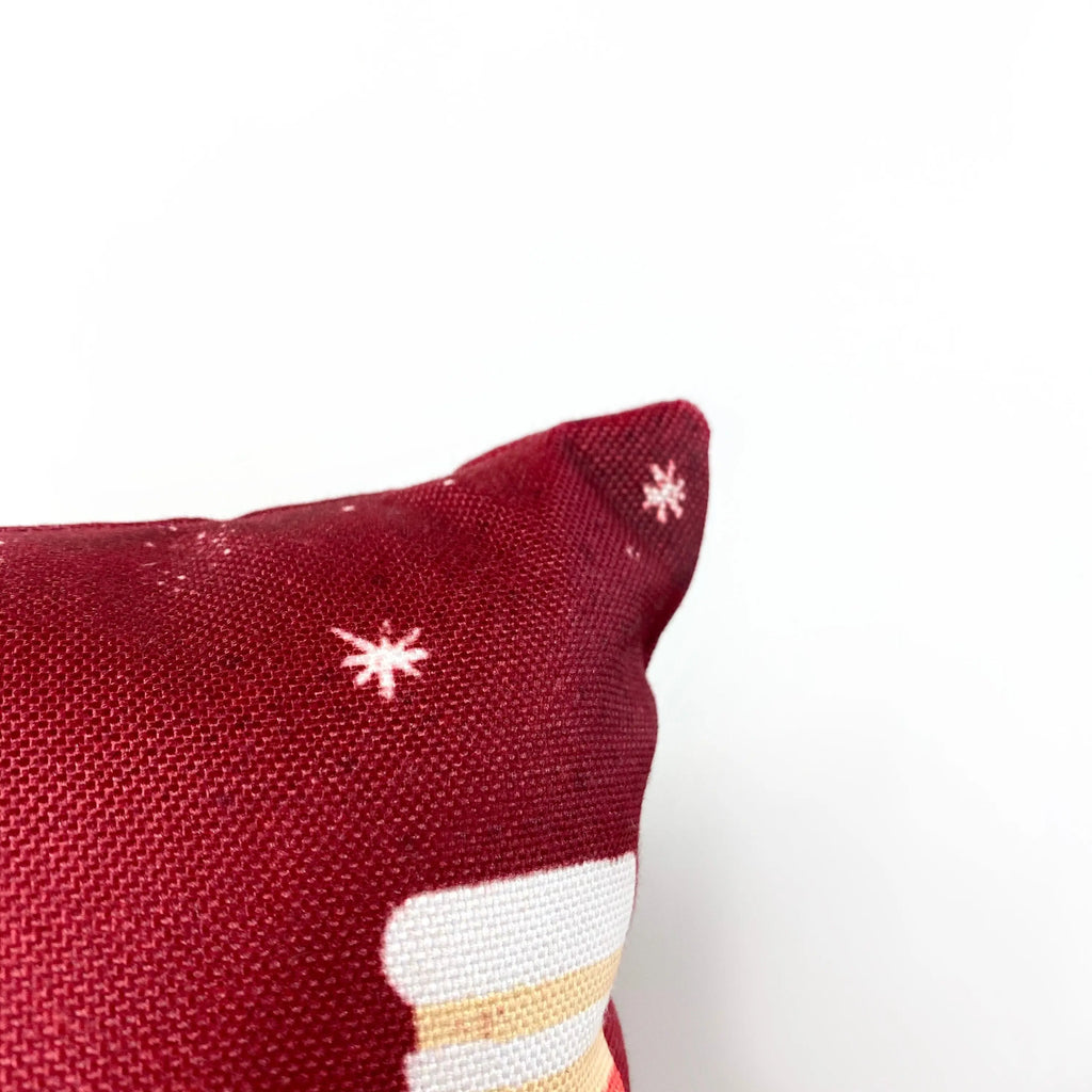 Christmas Stockings | Throw Pillow Cover | 18x12 | Rustic Decor | Rustic Home Decor | Rustic Christmas Decor | Christmas Gift | Teacher Gift UniikPillows