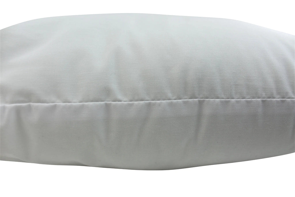 Cotton Cover Hypoallergenic Polyester Filled Pillow Insert | 12x12 | 14x14 | 16x16 | 18x18 | 20x20 UniikPillows