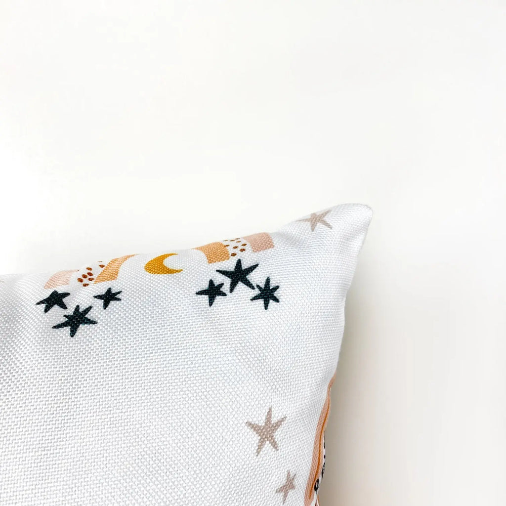 Cute Repeat Rainbow Pillow | Throw Pillow Cover  | Baby Nursery Decor | Baby Shower Decorations | Nursery Pillow | Gift Ideas UniikPillows