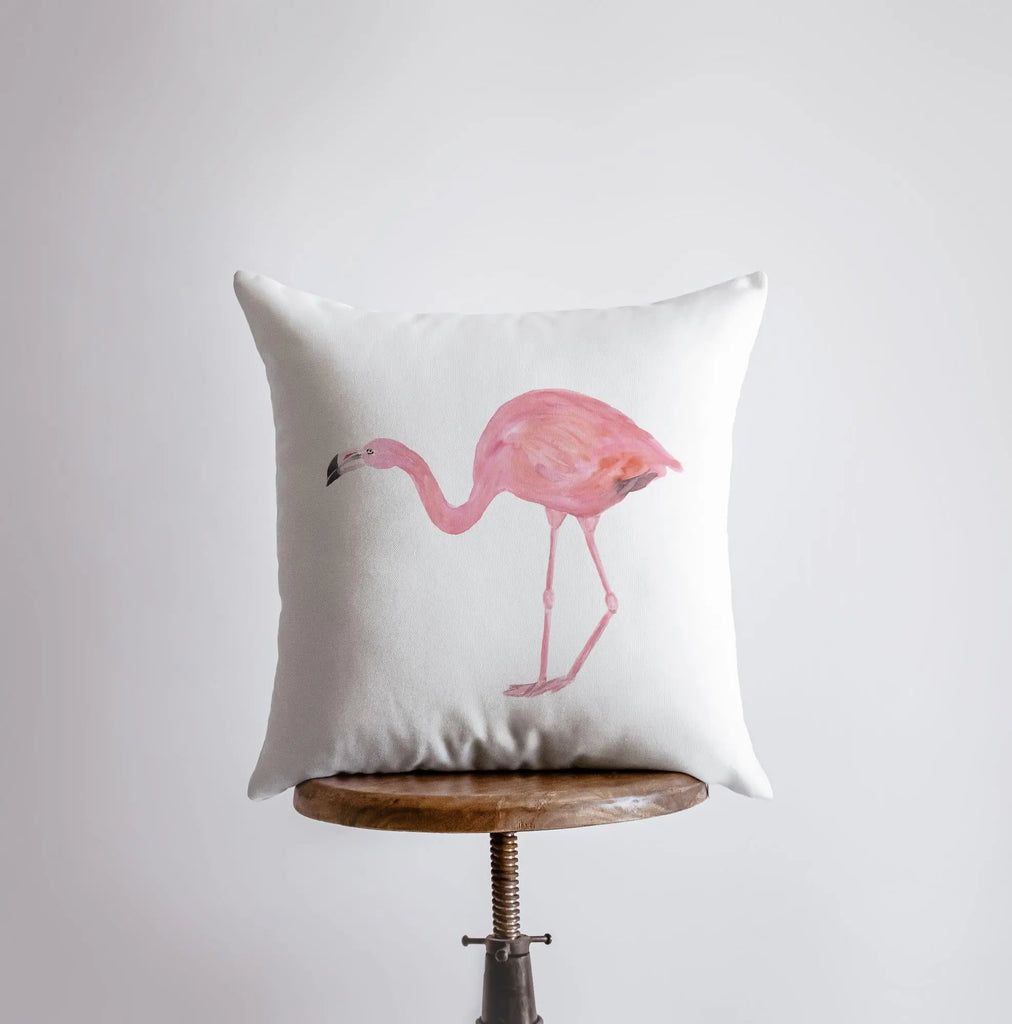 Flamingo | Pink Flamingo | Accent Pillow Covers | Throw Pillow Covers | Coastal Decor | Beach Decor | Accent Pillow Covers | Gift for her UniikPillows
