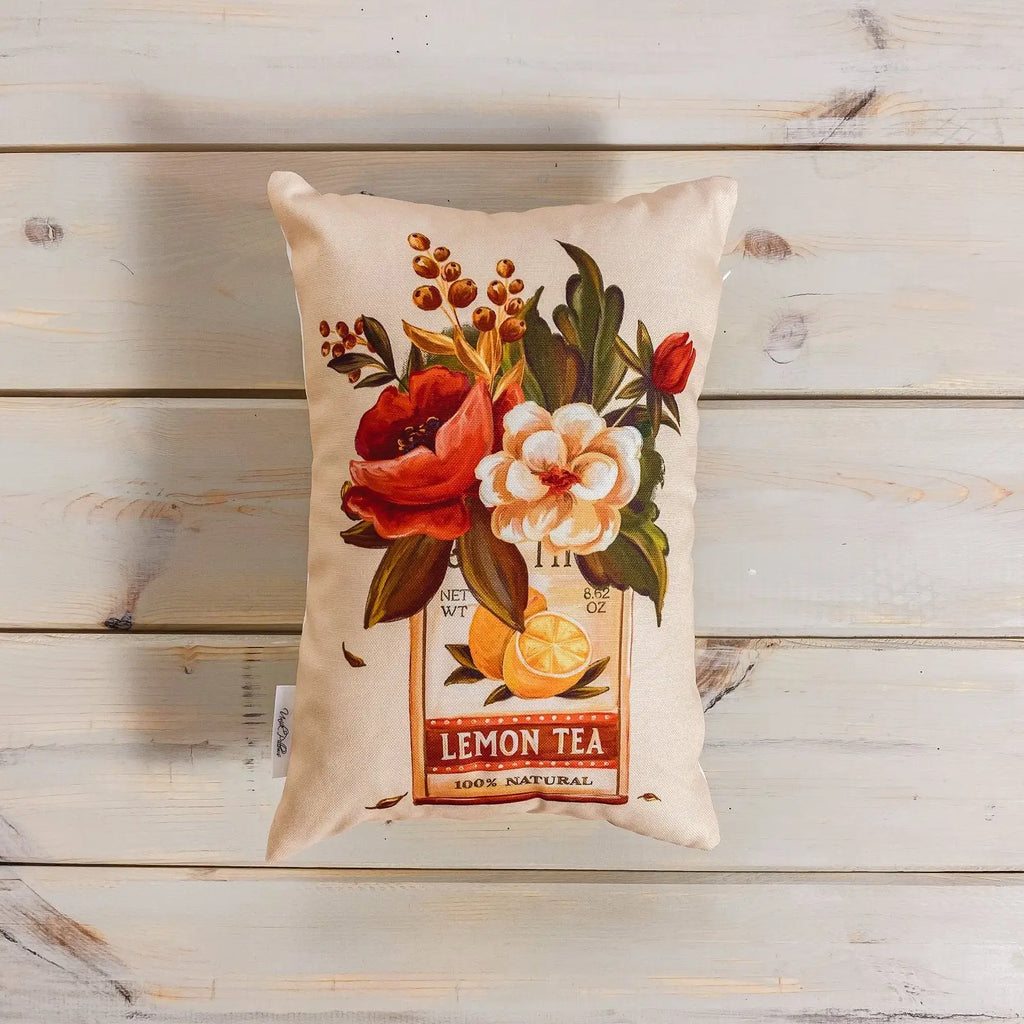 Floral Arrangement | Planters | Pillow Cover | 18x12 | Vintage | Floral arrangement | Throw Pillow | Flower Bouquet | Aesthetic Room Decor UniikPillows
