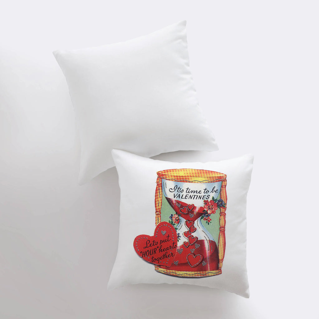 It's time to be Vintage Valentines | Pillow Cover | Throw Pillow | Valentines Day Gifts for Her | Valentines Day | Room Decor UniikPillows