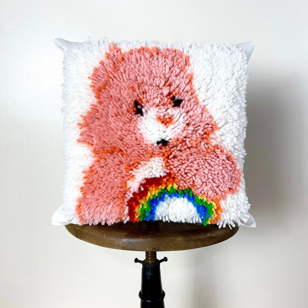 Latch Hook | Custom Pillow | Craft Pillow | Custom | Kids Craft | Craft | Craft Projects | Craft for adults | Craft for kids | Home Decor | Embroidery UniikPillows
