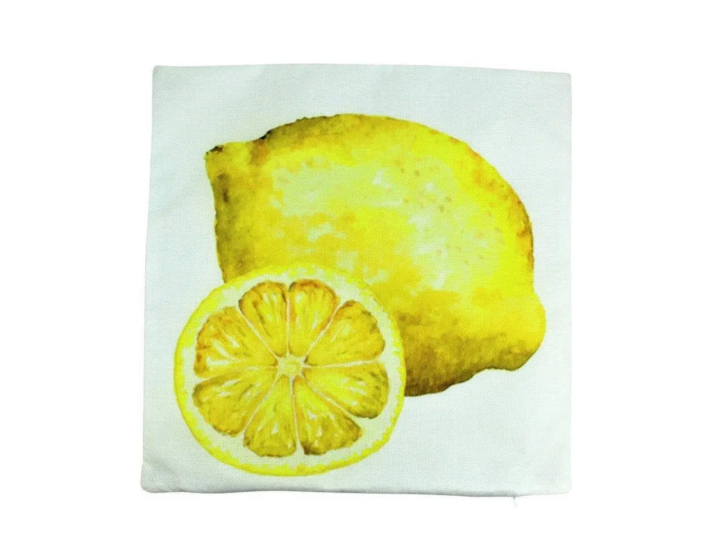 Lemon Slice |  Pillow Cover | Yellow Throw Pillow | Spring Decor | Decorative Throw Pillows | Yellow Accent Pillows | Gift for her | Pillows UniikPillows