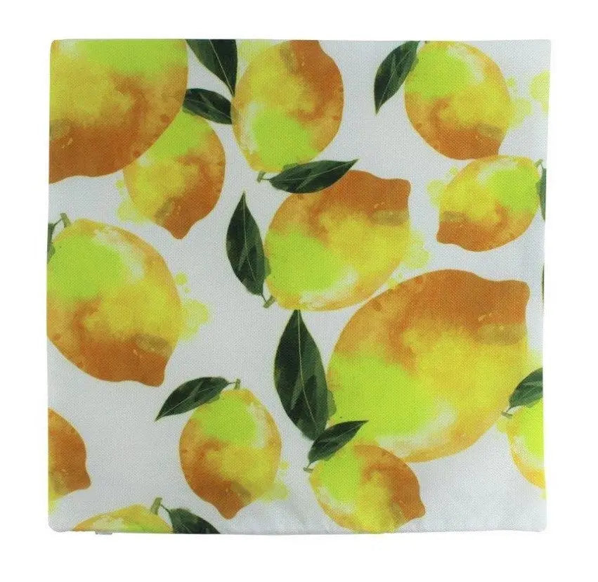 Lemons Repeat Pattern | Pillow Cover | Fruit | Yellow Lemons | Summer Decor | Home Decor | Farmhouse Decor | Bedroom Decor | Kitchen Decor UniikPillows