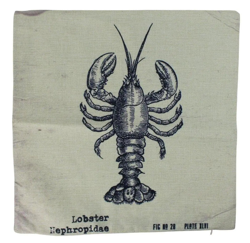 Lobster | Pillow Cover | Throw Pillow | Home Decor | Modern Decor | Nautical Pillow | Ocean | Gift for her | Accent Pillow Cover UniikPillows