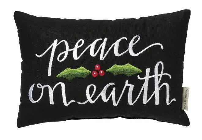 Peace on Earth | Throw Pillow | 15x10 | Joy Pillow | Home Decor | Christmas Pillowcases | Christmas Decor | Winter Decor Ideas | Peace Cover UniikPillows