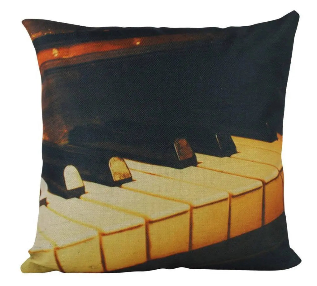 Piano Keys | Music Lover | Pillow Cover | Home Decor | Throw Pillow | Gift for Musician | Music decor | Music Gifts | Pillow UniikPillows