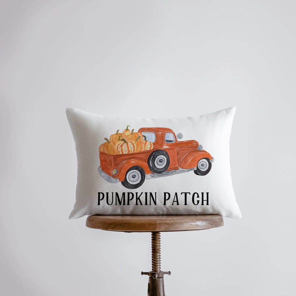 Pumpkin Patch Truck| 18x12 | Pillow Cover | Fall Decoration | Thanksgiving Décor | Fall Décor | Room Décor | Decorative Pillows | Gift UniikPillows