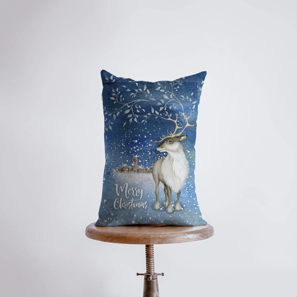 Reindeer | Throw Pillows | Christmas Pillow | Christmas Home Decor | Cute Home Decor | Christmas Throw Pillows | Decor Pillows for Couch UniikPillows