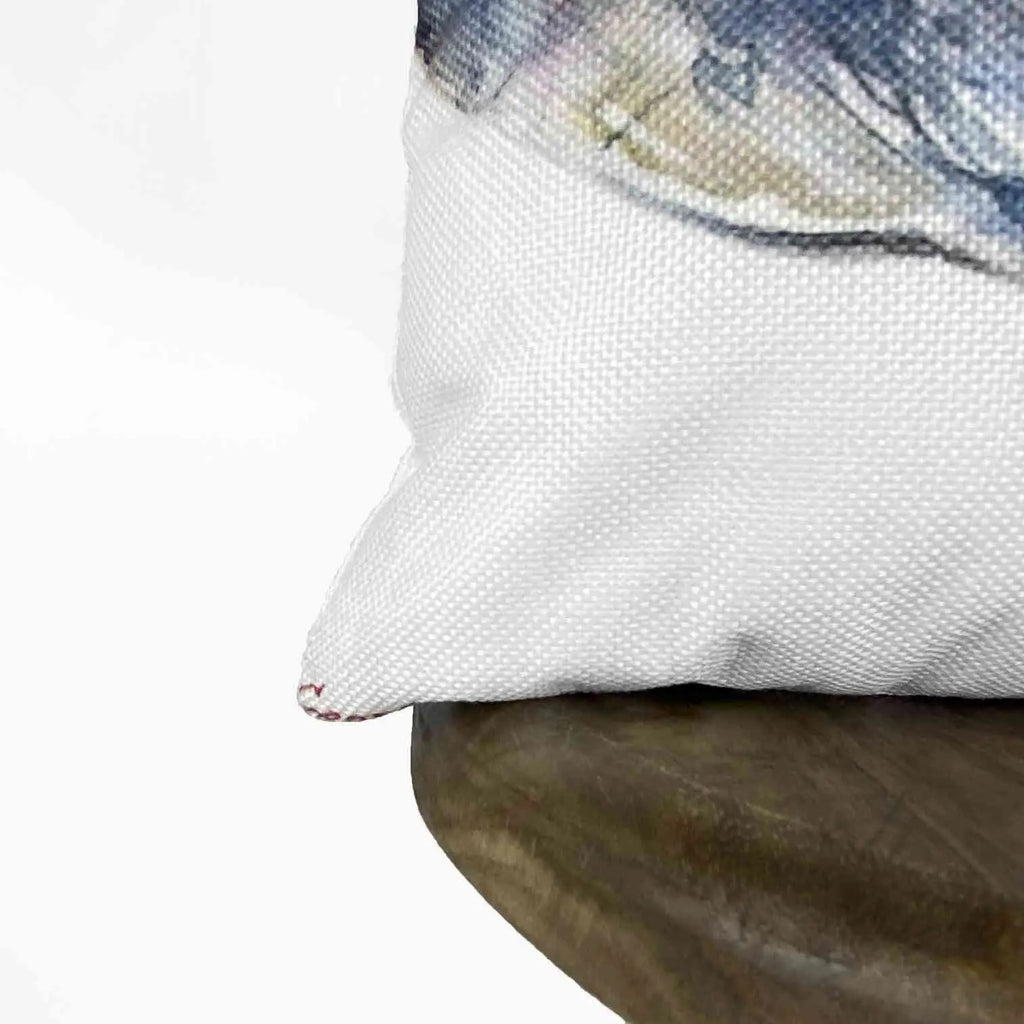 Rhinoceros Watercolor | 16x12 | Pillow Cover | Wild Animals | Home Décor | Rhino Décor | Animal Print Accent Pillow | Best Throw Pillows UniikPillows