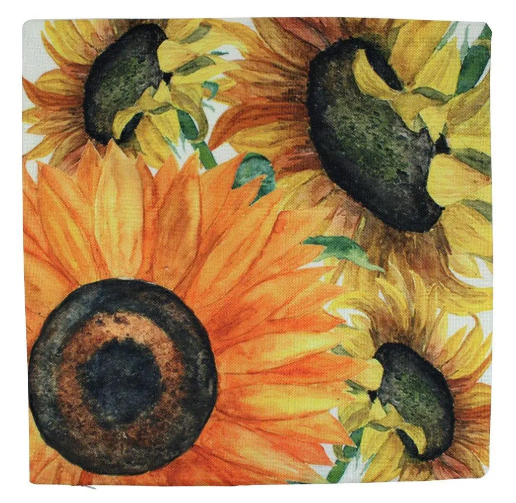 Sunflower | Pillow Cover | Throw Pillow | Pillow | Aesthetic Room Decor | Country Decor | Home Décor | Gift for her | Throw Pillow Covers UniikPillows